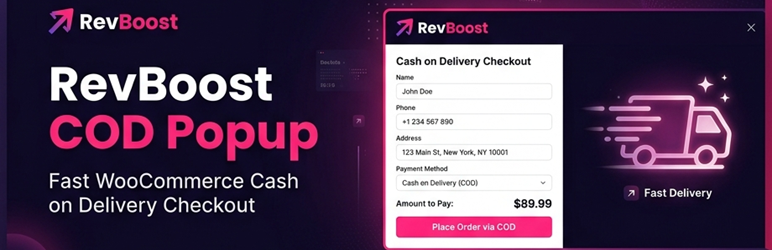 RevBoost COD Popup Banner
